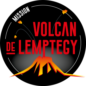 Logo volcan blason