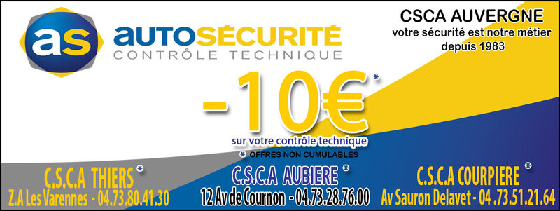 Image additionnelle de CSCA AUVERGNE - AS AUTO SECURITE THIERS