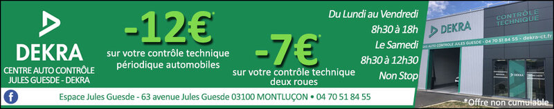 Image additionnelle de AUTO CONTROLE DEKRA - MONTLUCON