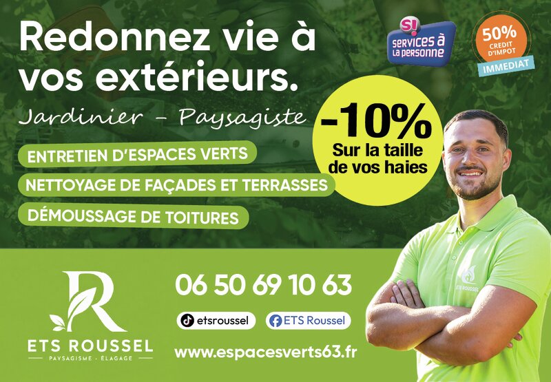 Image additionnelle de ETS ROUSSEL - ESPACES VERTS 63