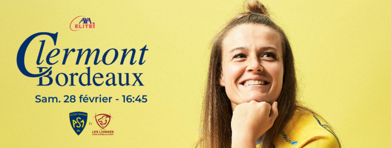 Image additionnelle de ASM Rugby Féminin vs Bordeaux - Sam. 28 févr. 2026 de 16h45 à 18h45