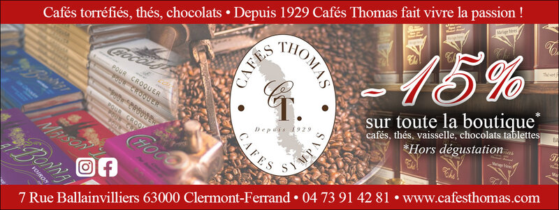 Image additionnelle de CAFES THOMAS CAFES SYMPAS